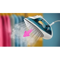Philips 2000 Series DST201090 2000W Steam Iron - Effortless Wrinkle Removal & Ultimate Performance